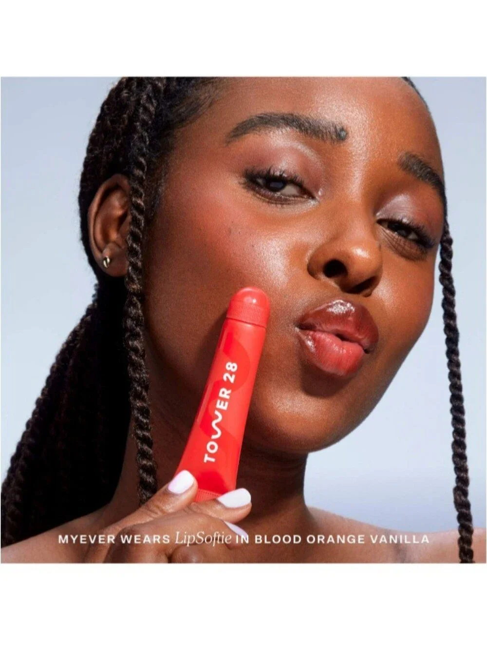 🎉2•$20/3•$28🎉 TOWER 28 LipSoftie Tinted Lip Treatment in Blood Orange Vanilla
